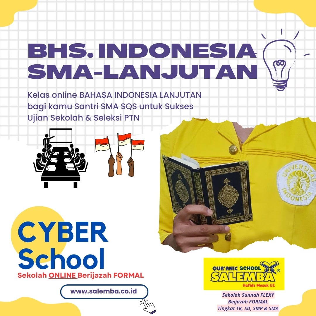 Bahasa Indonesia SMA Lanjutan