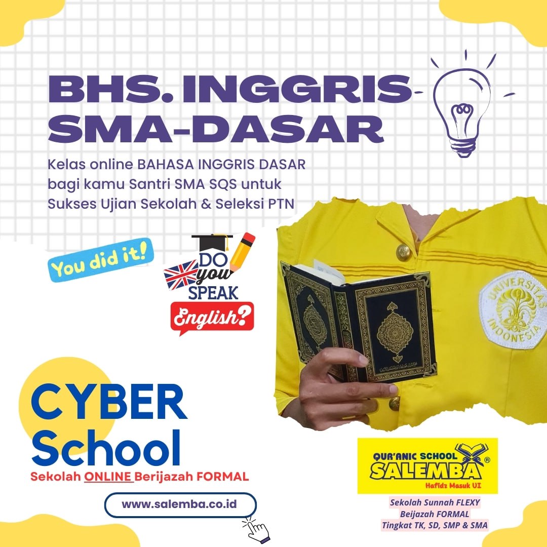 Bahasa Inggris SMA Dasar